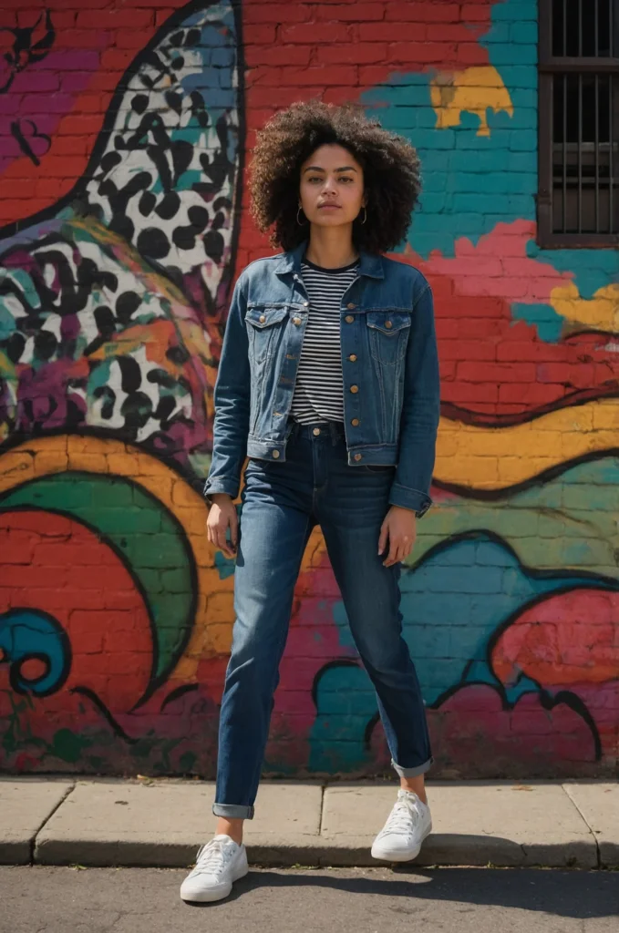 Classic and Cool Denim Jacket for Layering