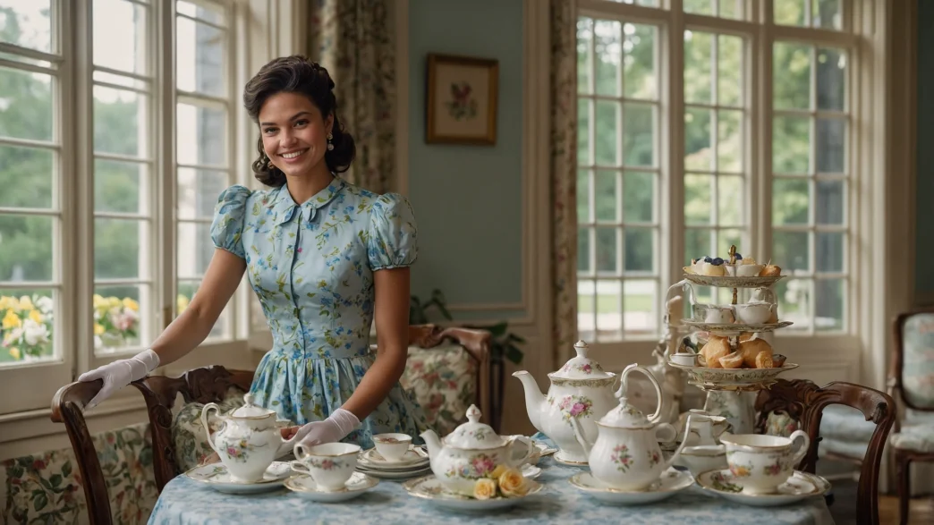 Floral Dresses Perfect for a Tea Party