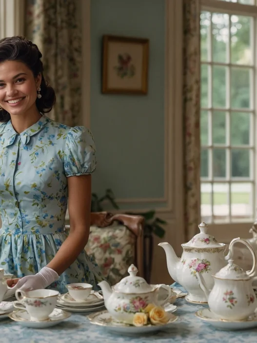 Floral Dresses Perfect for a Tea Party