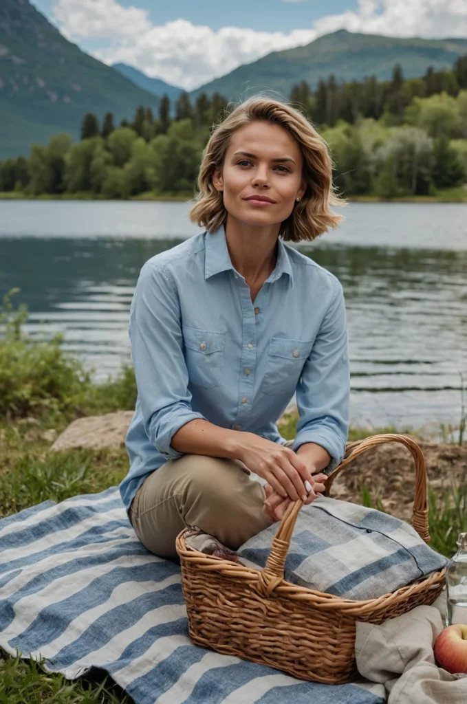 Button-Down Shirt and Chinos