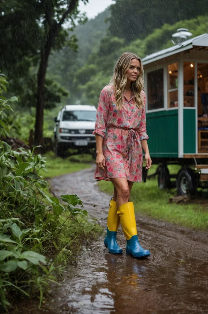 Dress and Rain Boots