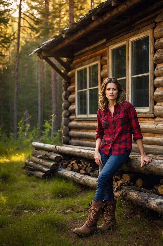 The Classic Flannel and Jeans Combo