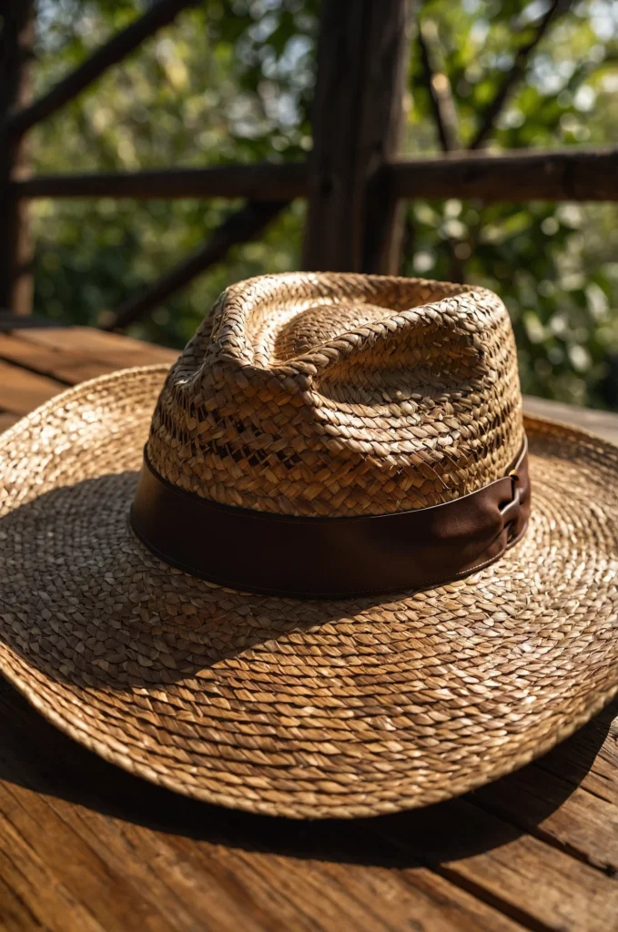 Wide-Brimmed Hat