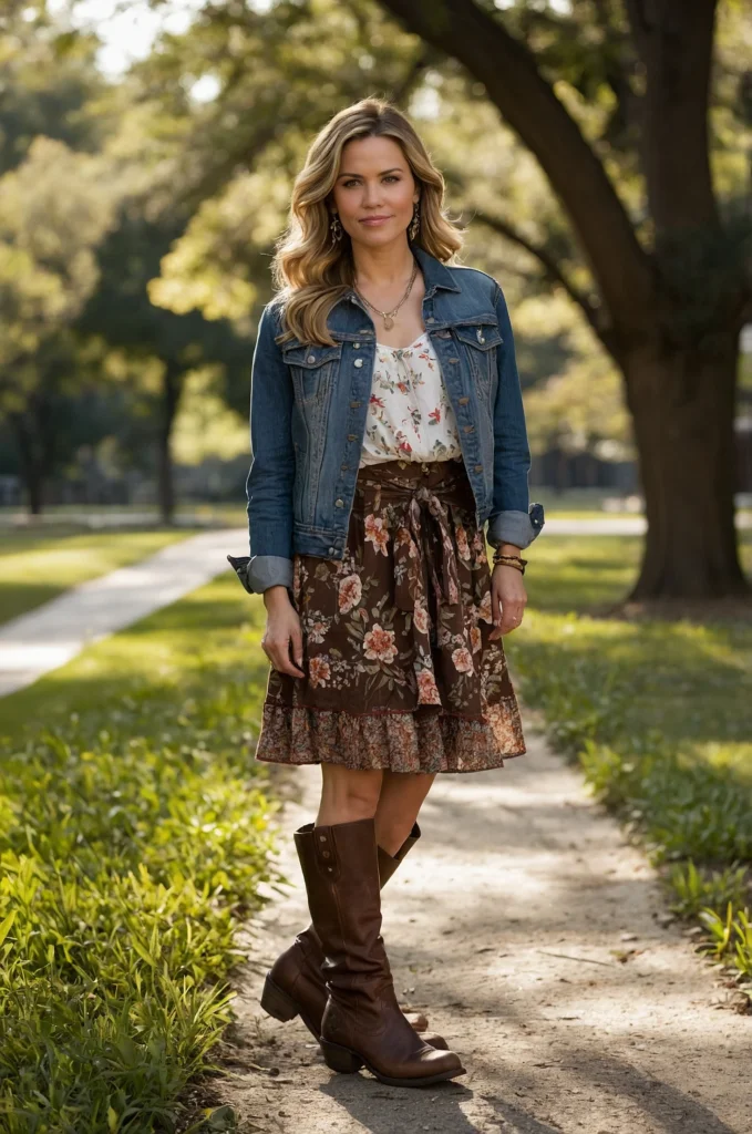 Sundress and Cowboy Boots