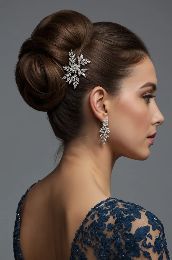 The Elegant Low Bun