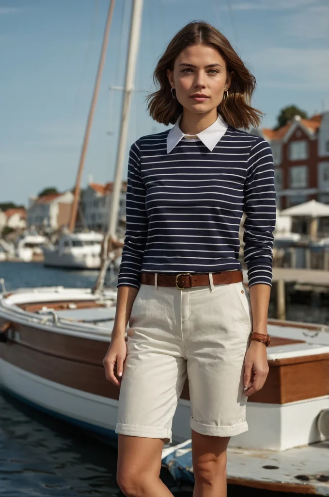 A Striped Top