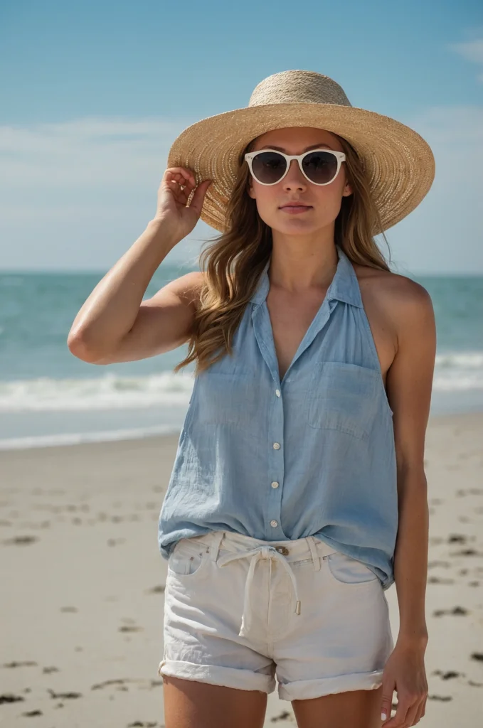 Linen Button-Down Shirt