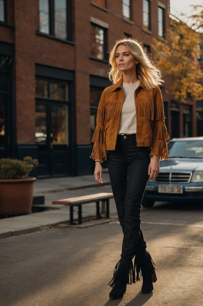 A Suede Jacket