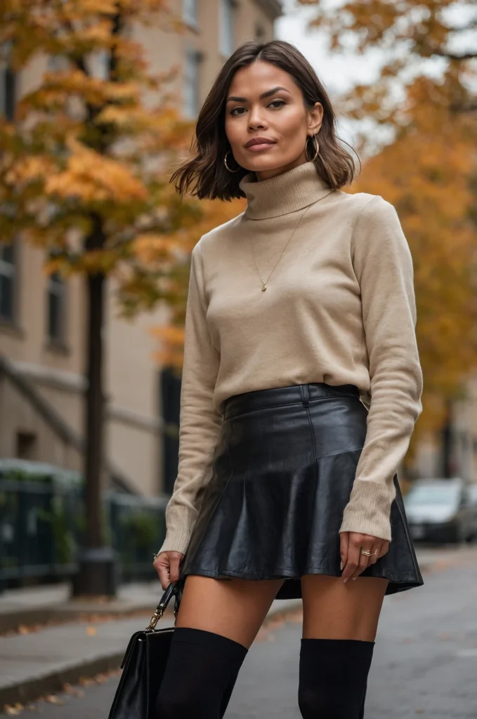 Suede Skirt