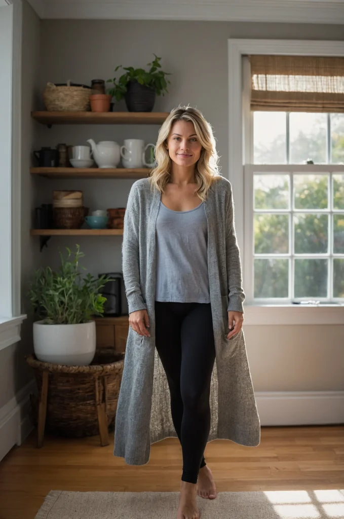 Long Knit Cardigan