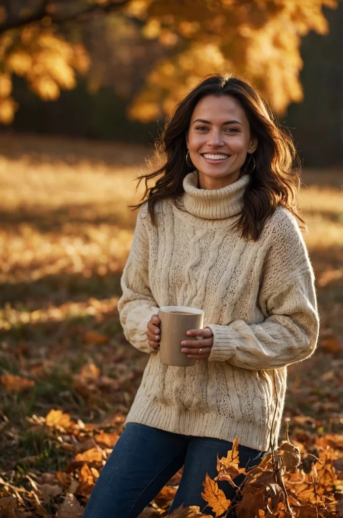Oversized Cable-Knit Sweater