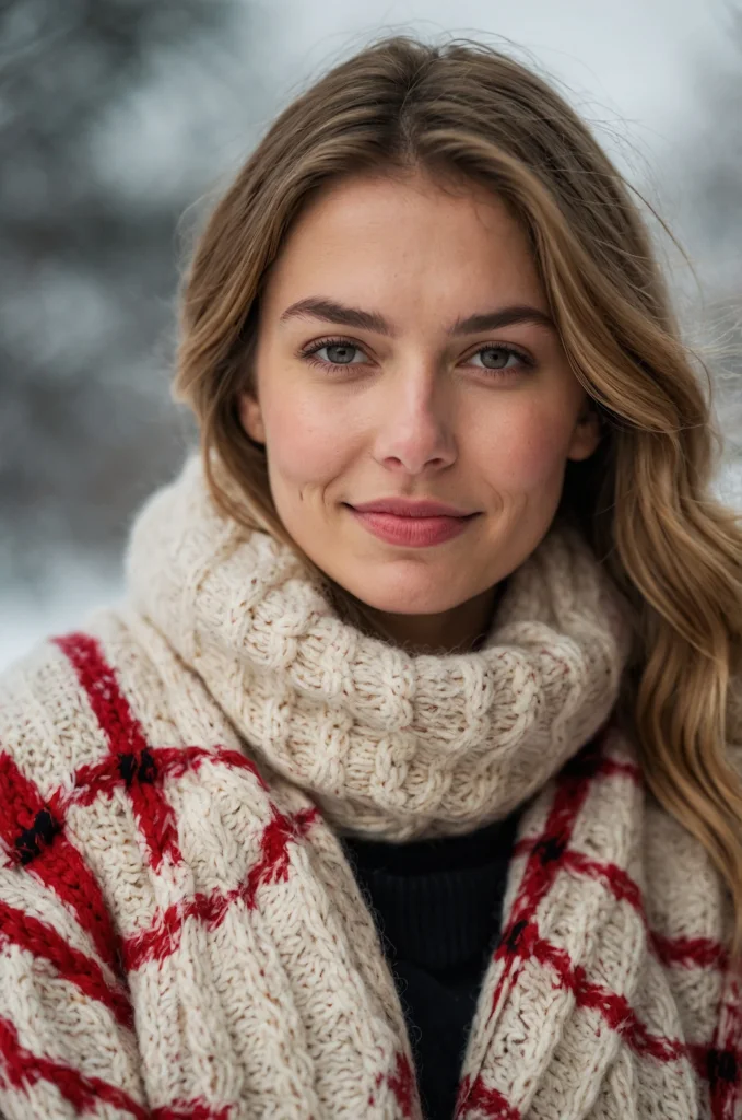 A Sweater and Scarf Combo