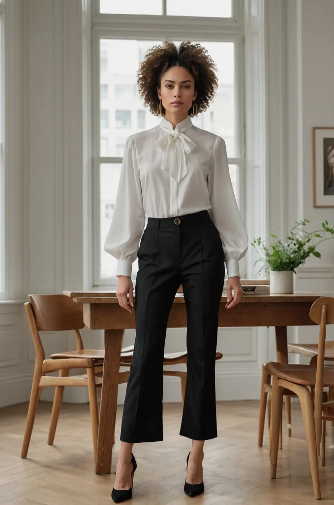 The Statement Sleeve Blouse