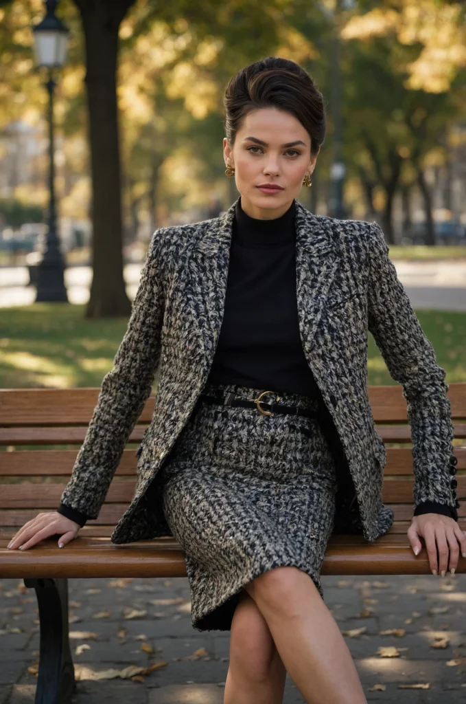 The Tweed Skirt Suit