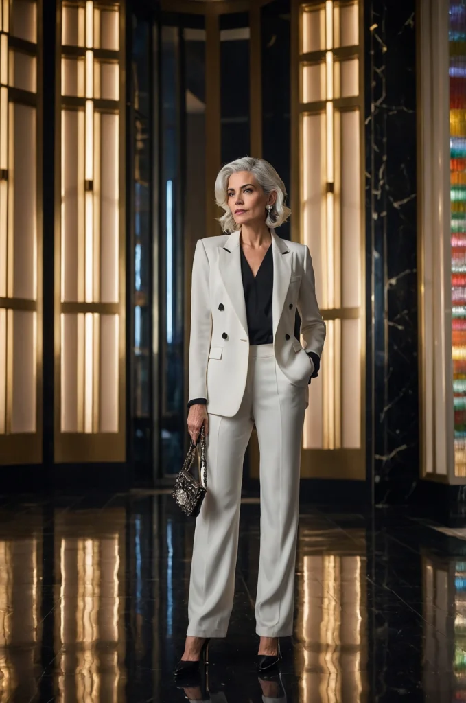 The Winter White Suit