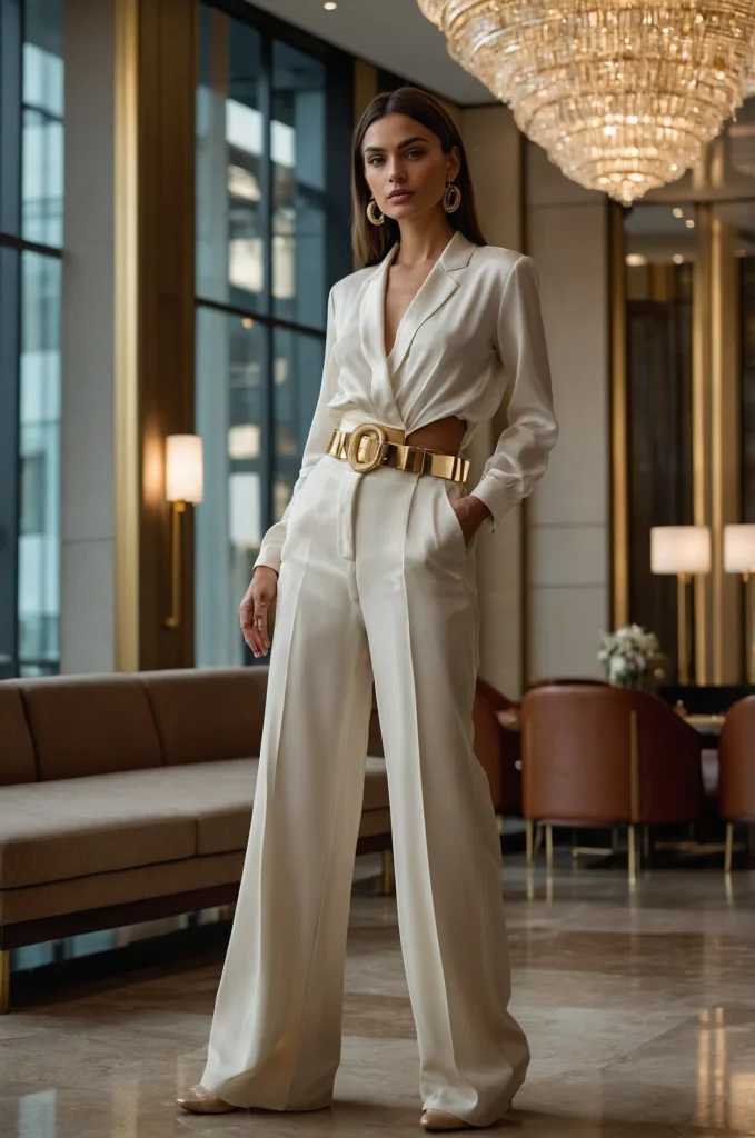 The Silk Cami & Palazzo Pants