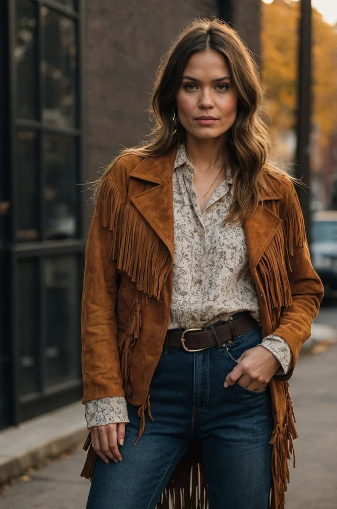 A Suede Jacket