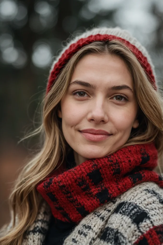 A Sweater and Scarf Combo