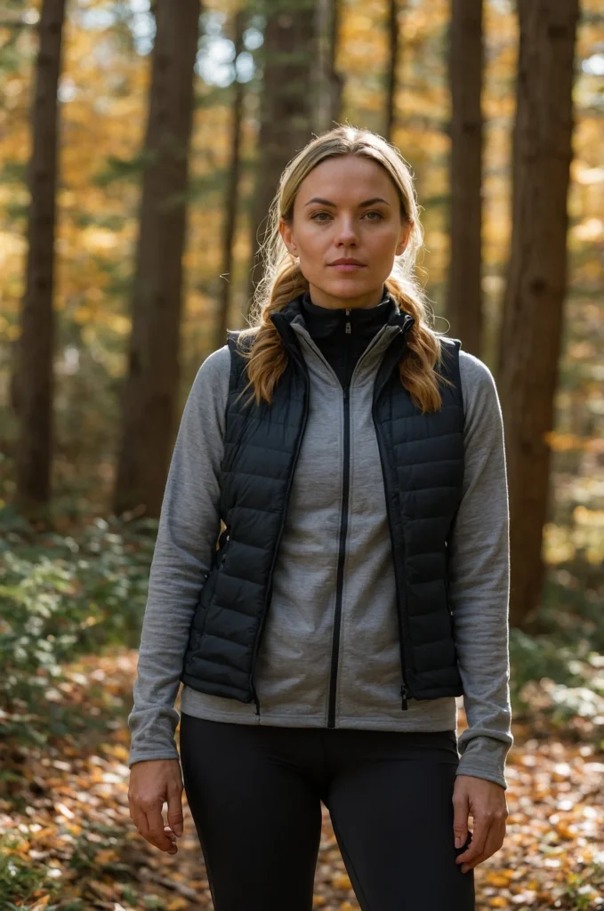 A Fleece Vest for Warmth