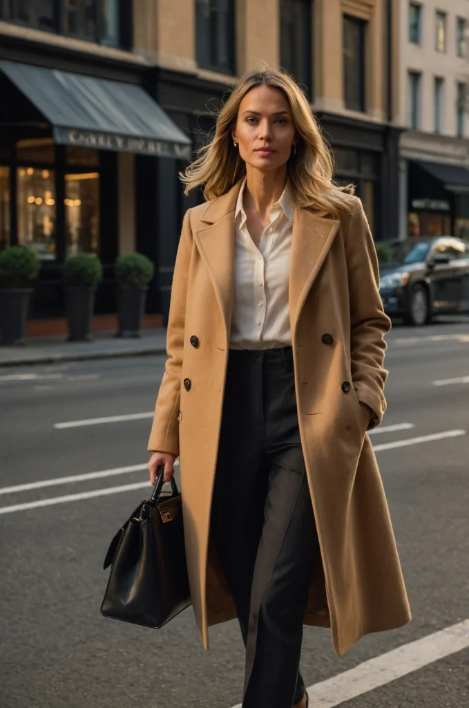 A Long Wool Coat