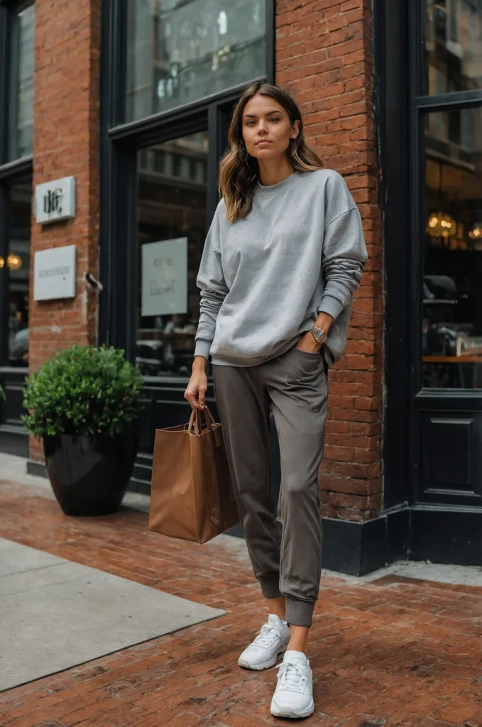 The Oversized Sweatshirt & Leggings