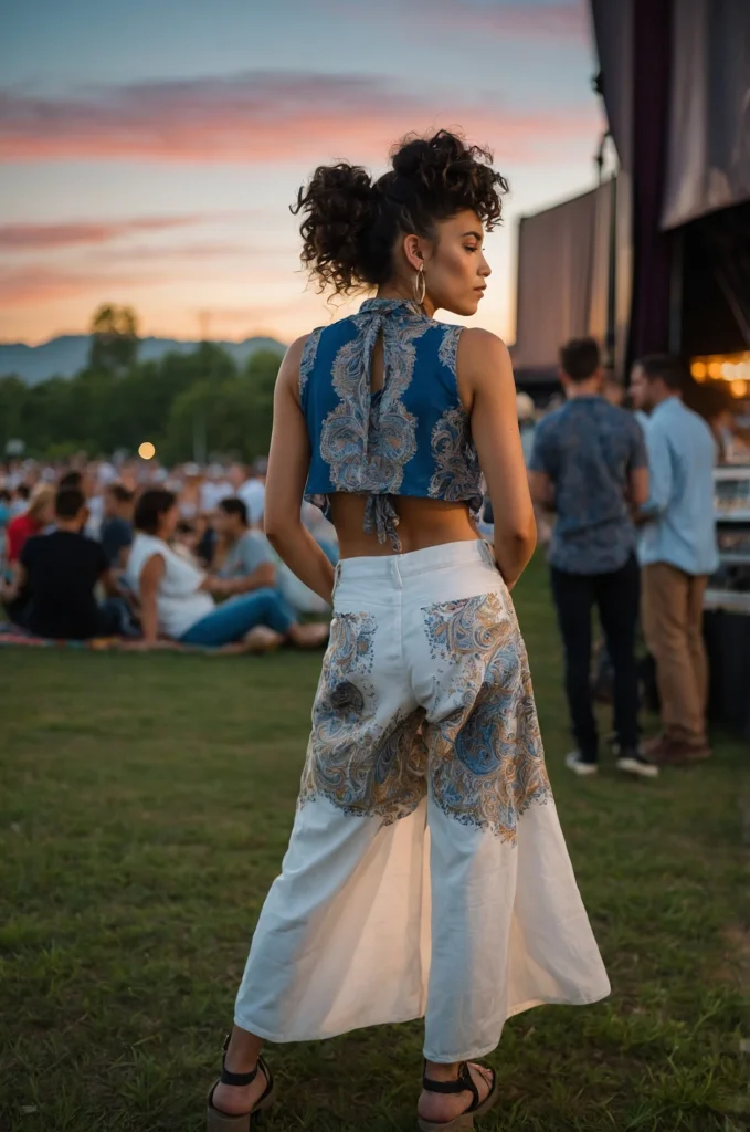 The Backless Handkerchief Top
