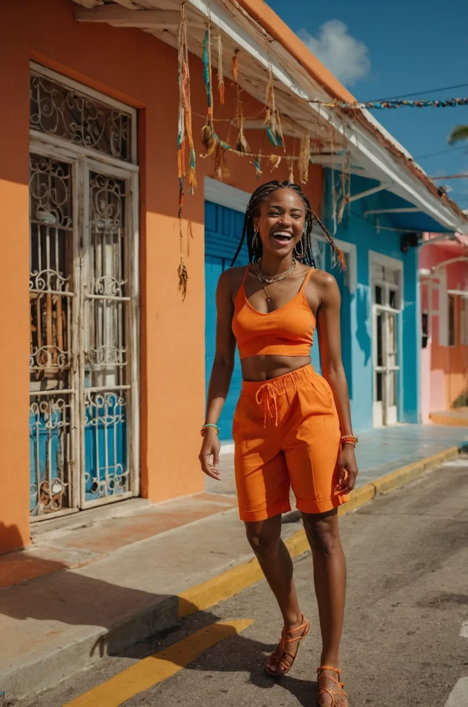 A Brightly Colored Matching Set
