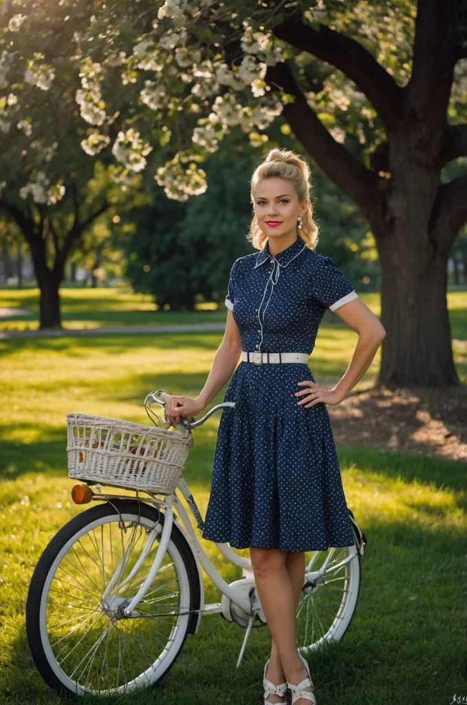 Polka Dot Perfection: A Playful Day Look