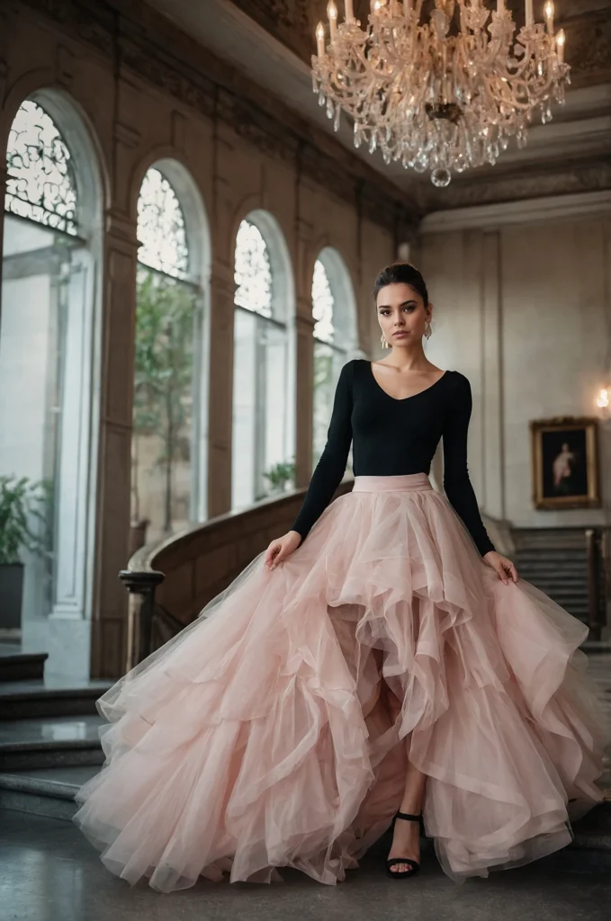 The Bodysuit & Tulle Skirt