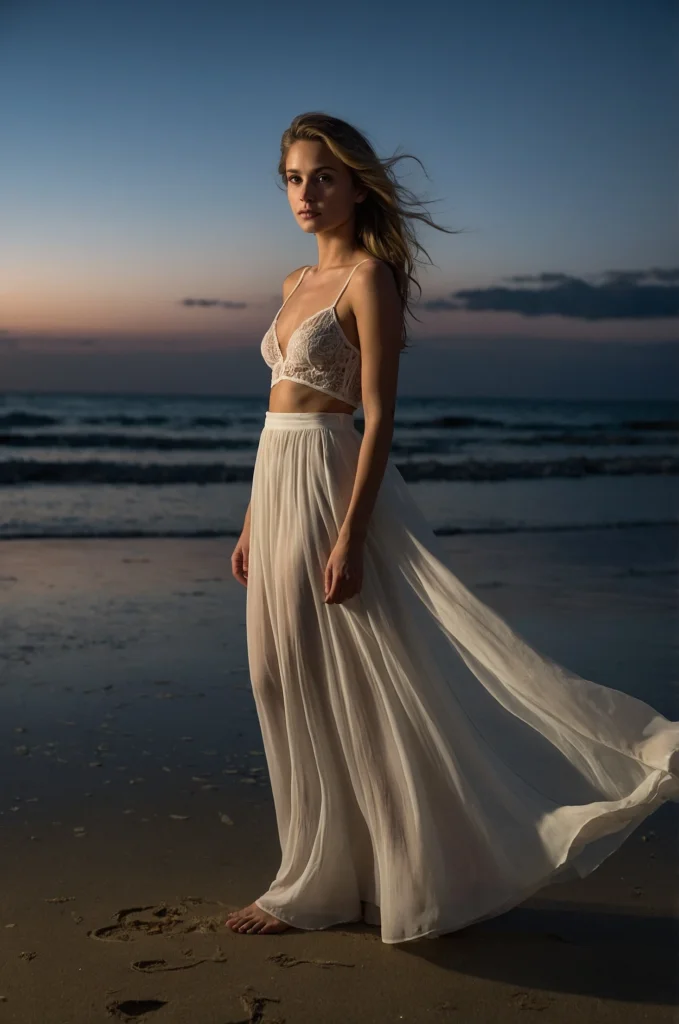 The Chiffon Maxi Skirt