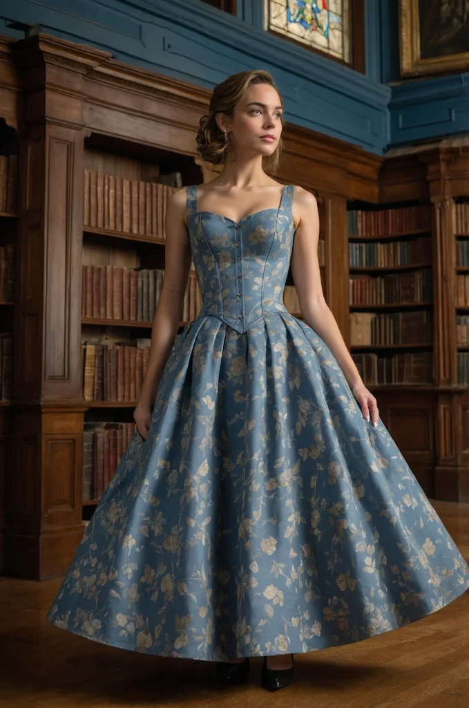 The Corset-Style Bodice Dress