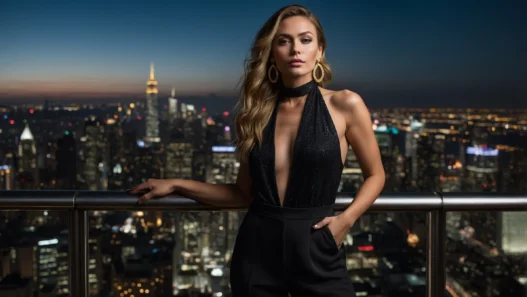 Sophisticated Summer Looks for Rooftop Evenings