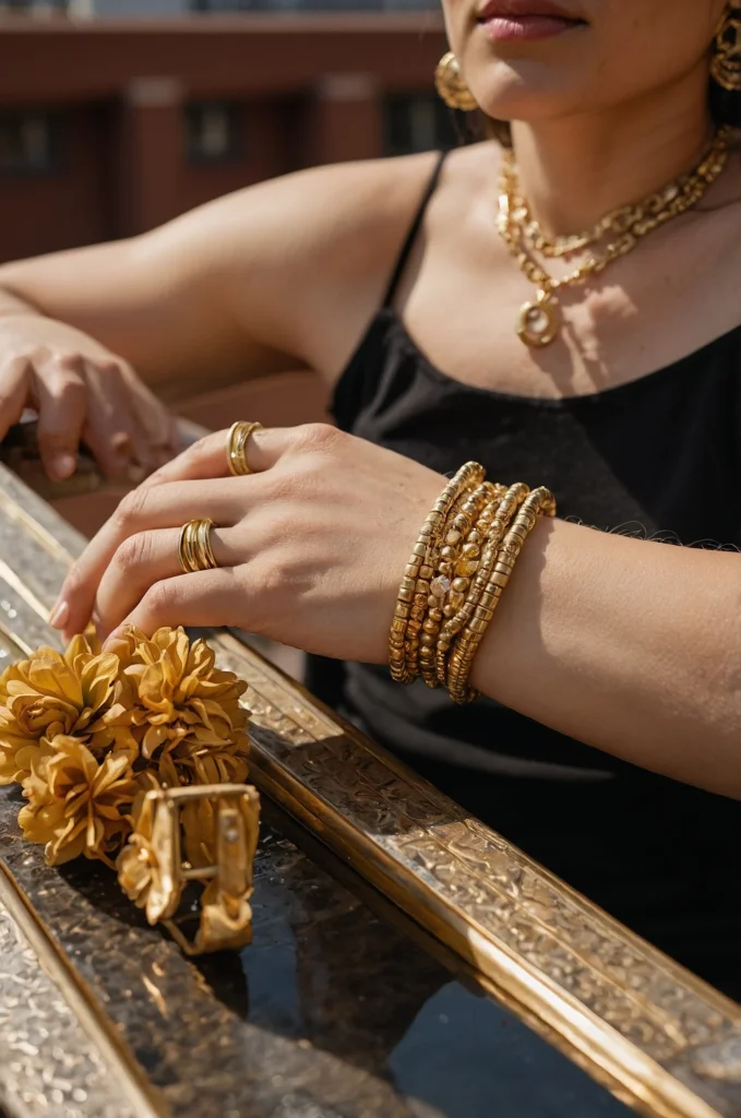 The Gold Jewelry Accent