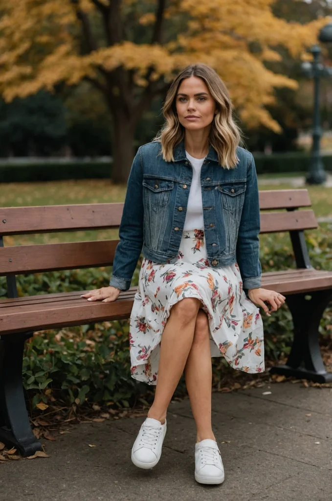 A Denim Jacket & a Dress