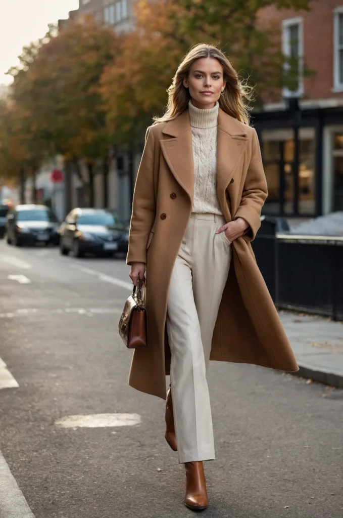 Classic Camel Coat