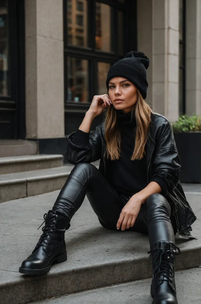 The Leather Leggings