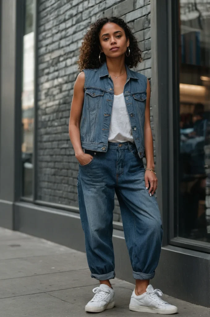 The Double Denim Look