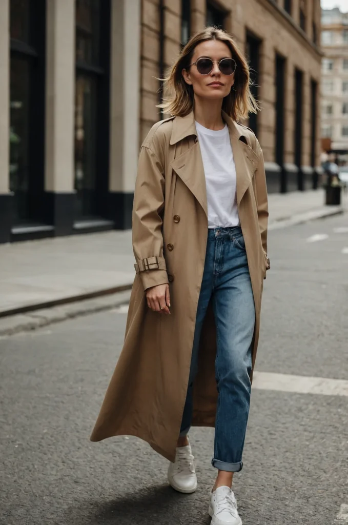 The Unstructured Trench Coat