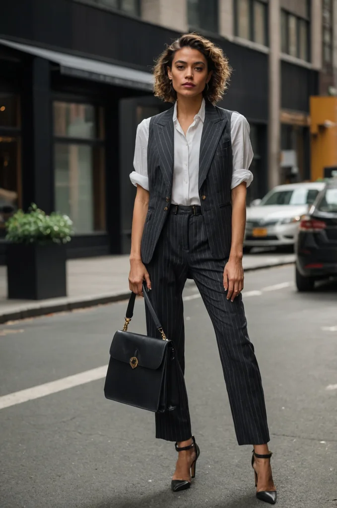 The Vest Worn as a Top