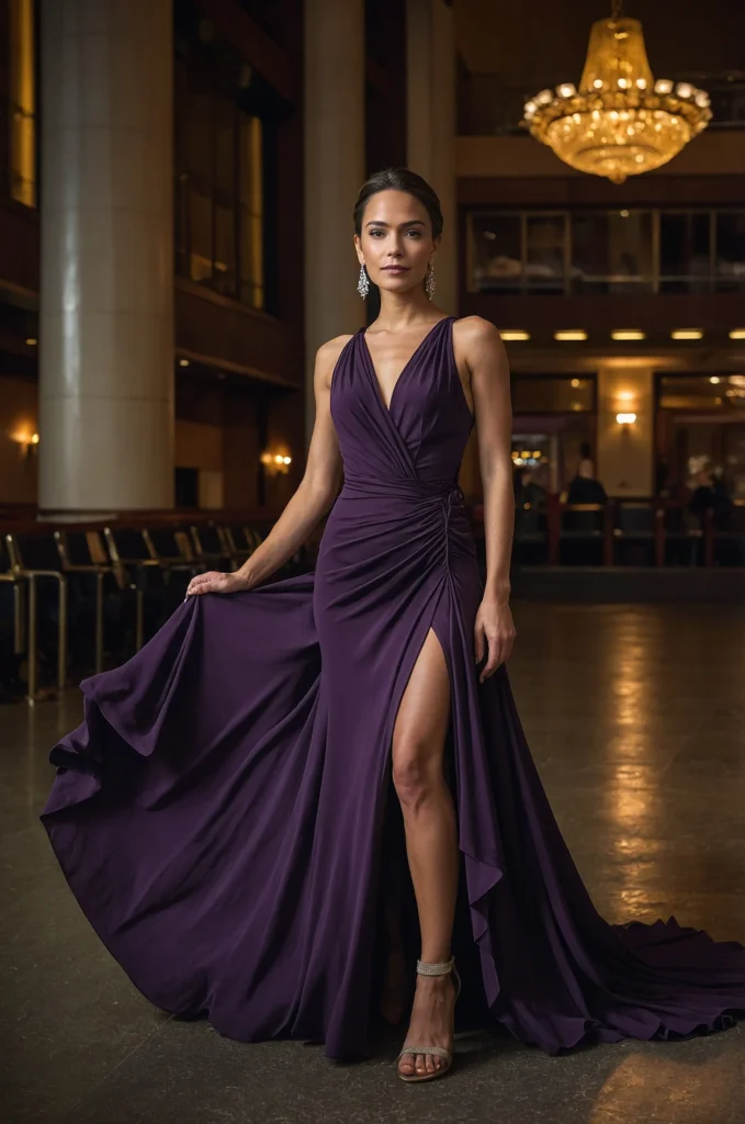 The Draped Jersey Dress