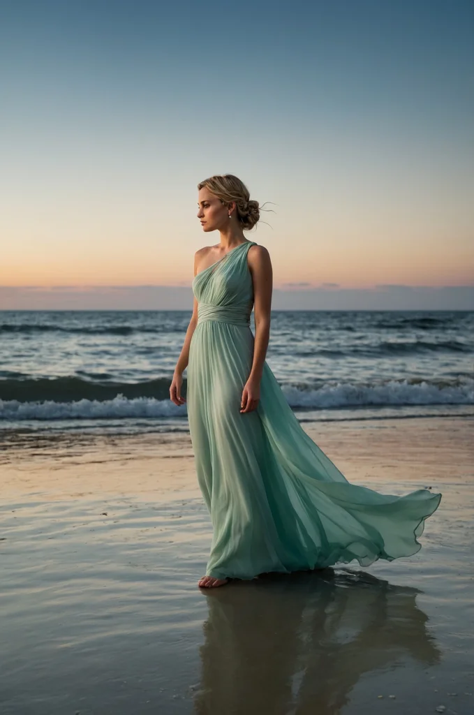 The Grecian Draped Gown
