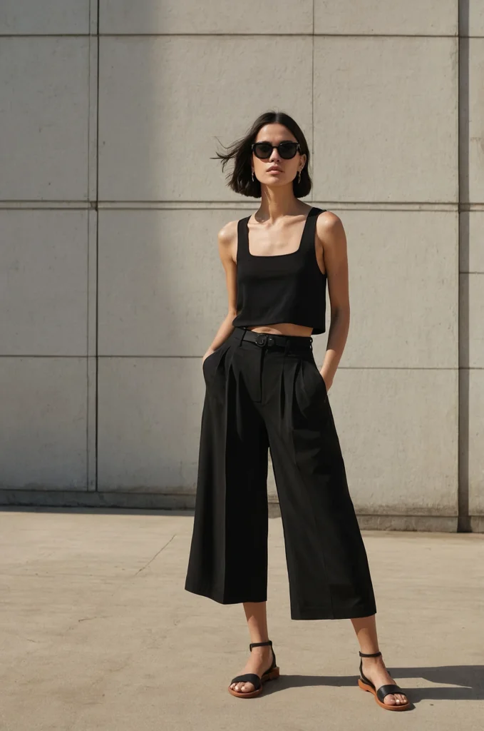 The All-Black Summer Look