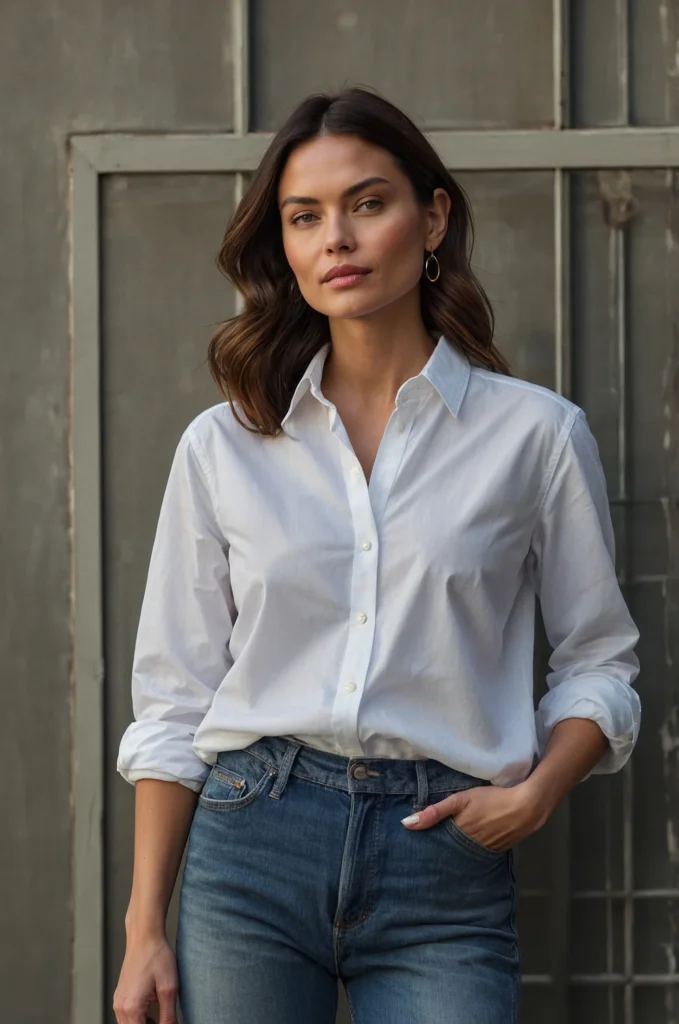 The White Button-Up Shirt