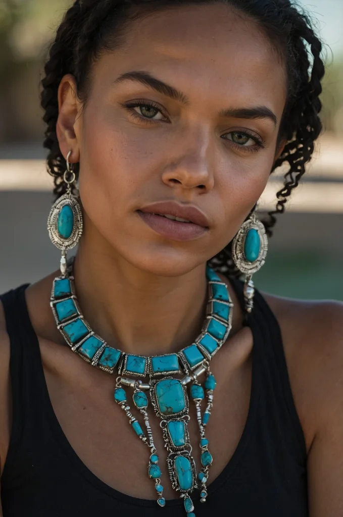 Layered Turquoise and Silver
