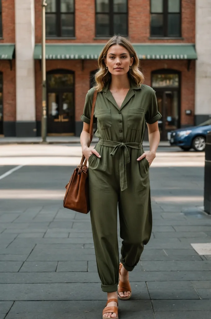 A Jumpsuit & a Blazer