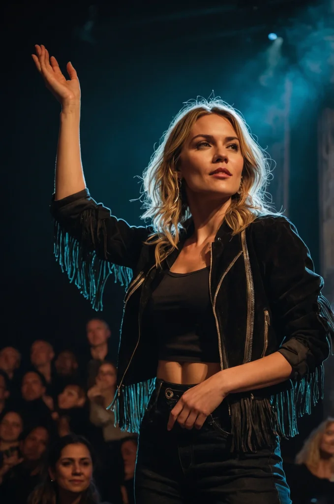 A Cropped Fringe Jacket