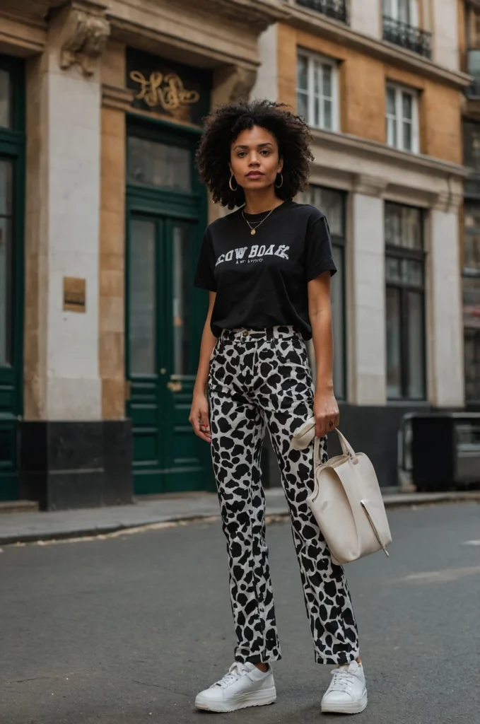 Cow-Print Pieces