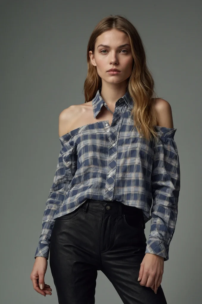 Deconstructed Western Shirt